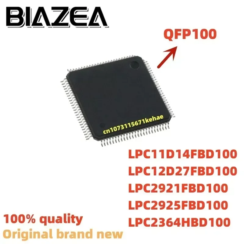1piece LPC11D14FBD100 LPC12D27FBD100 LPC2921FBD100 LPC2925FBD100 LPC2364HBD100 QFP100 Chipset