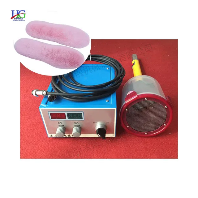 Portable Electrostatic Flocking Machine Electrostatic Flocking Machine Electrostatic Spraying Equipment Plastic Powder Spraying