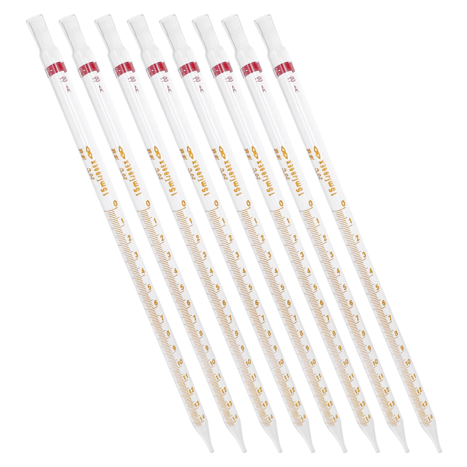 

20Pcs Accurate Glass Pipette Droppers Laboratory Tool Graduated Measurement Dropper Durable Transparent Scale Professional