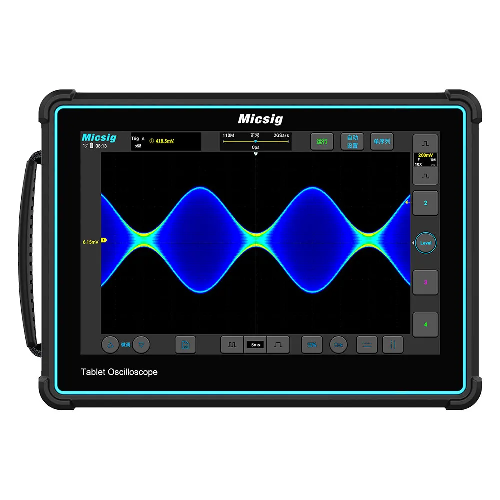 Micsig TO1004 100MHz 1GSa/s 4CH Tablet Oscilloscope Digital Oscilloscope With 10.1" Touch Screen