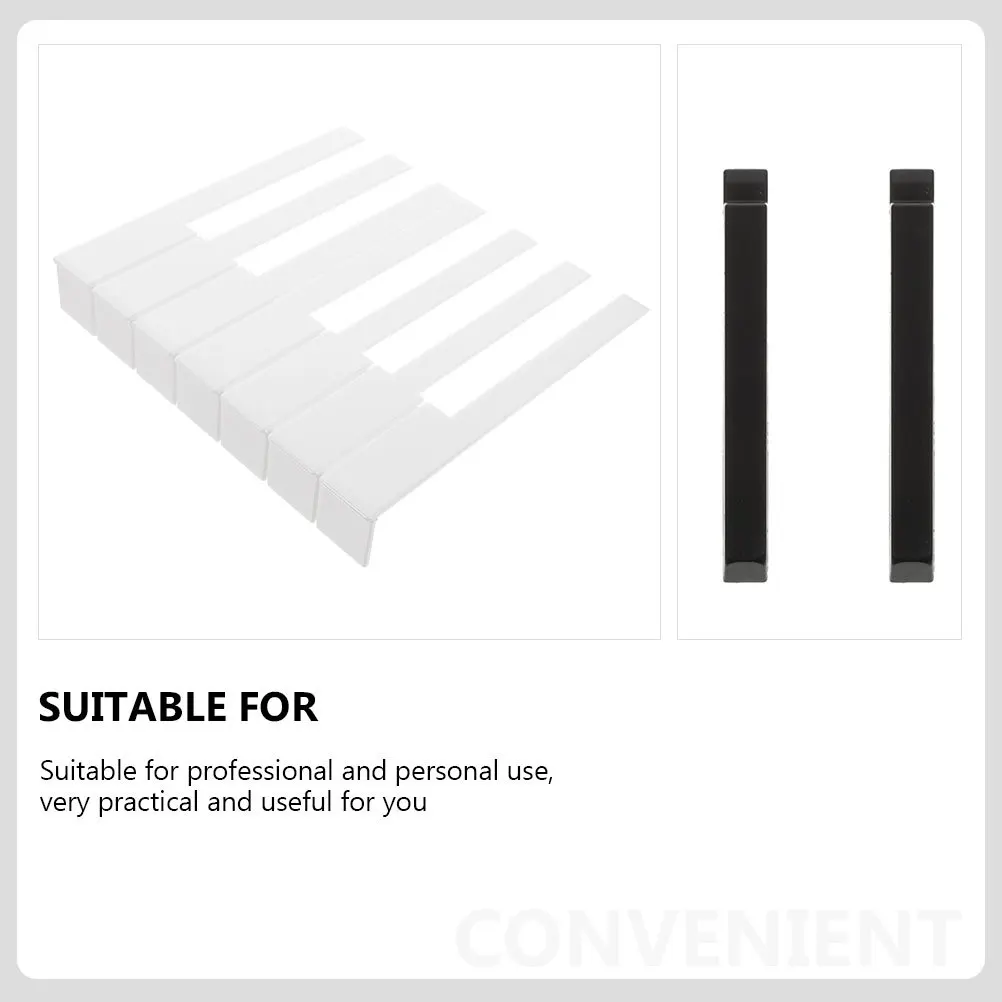 

88 Pcs Accessories Piano Key Labels Removable Repair Parts Keys Replacement Keyboard for