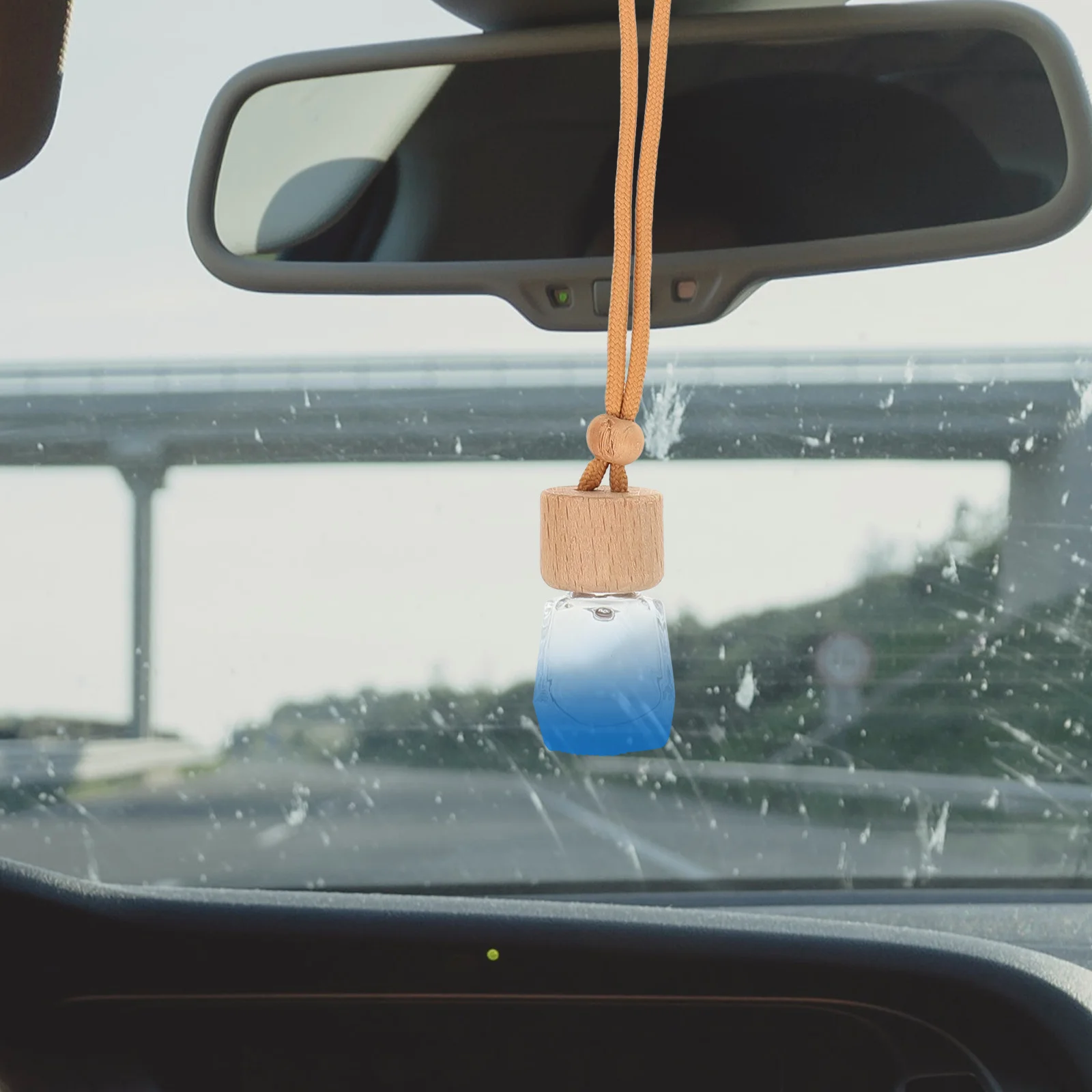 Diffuseur de parfum de voiture, bouteilles en verre, aromathérapie Portable, bouteille de parfum polyvalente, rechargeable, Compact, 9 pièces