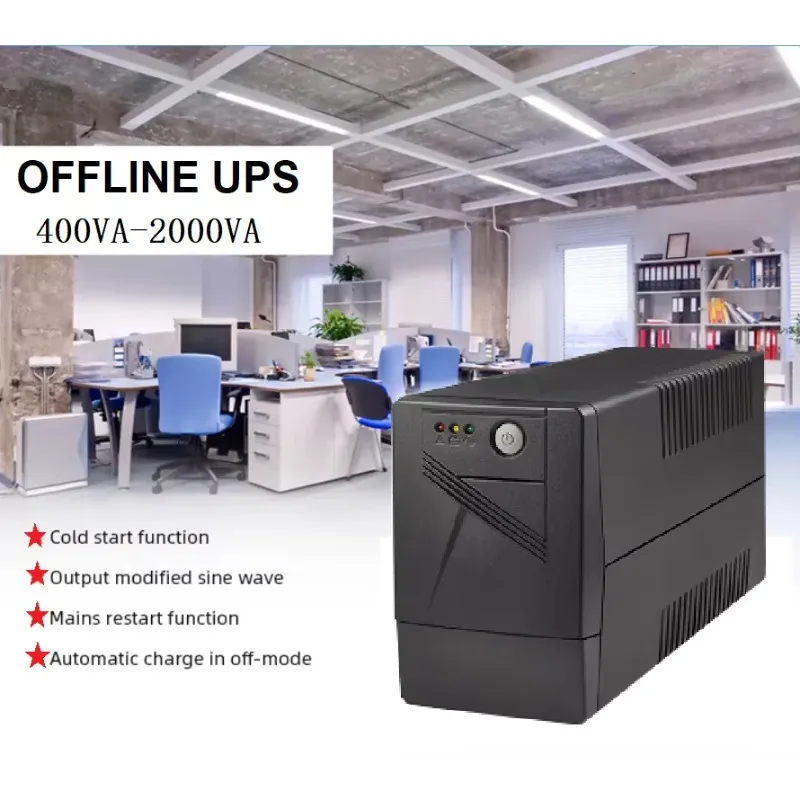 Online and Offline Ups for Home Appliances for Computer Network Single Phase Uninterrupted Power Supply