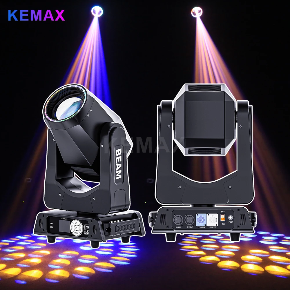 450W Beam Moving Head Light DMX512 14 Gobos 230W Lamp DJ Sharpy Spot Sound Activated Stage Lighting For Wedding Nightclub Events