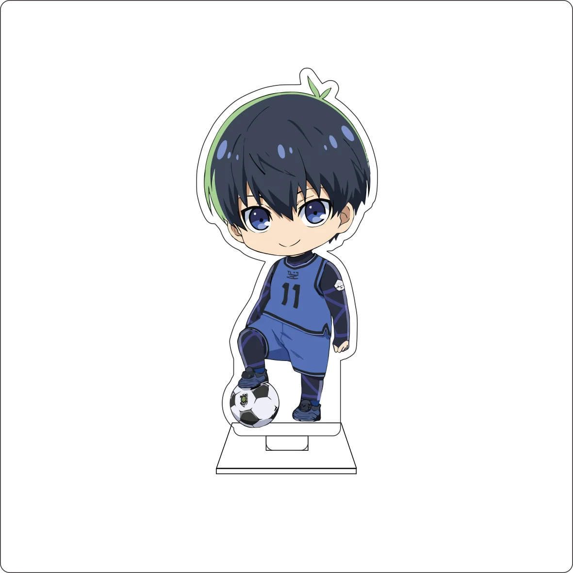 10CM Anime BLUE LOCK Cosplay Cute Acrylic Figure Stand Plate Bachira Meguru Isagi Yoichi Ornaments Gifts view 5