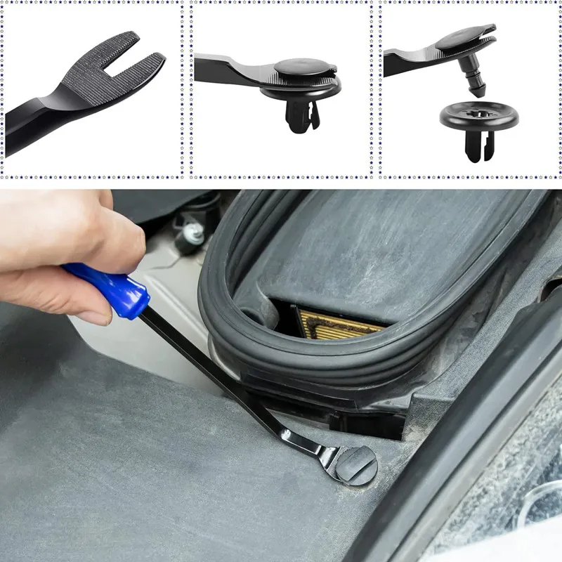 

Car Trim Removal Tool Kit, Scratch-Free Plastic Prying Tool Kit - for Dash Audio Removal Installer Pry Kit Conversion Repairing