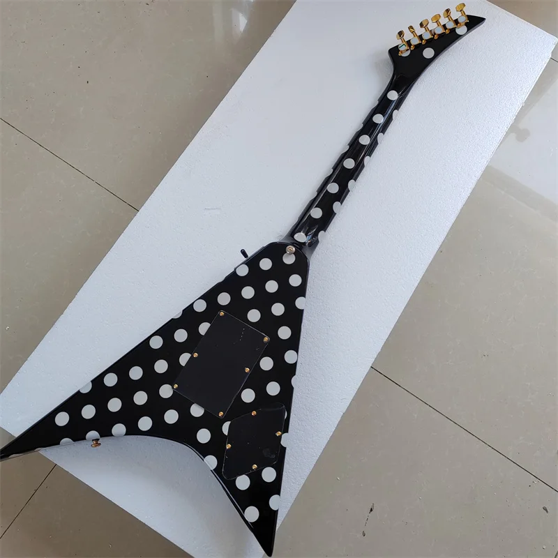 Hand Painted Electric Guitar, Shaped Dovetail, 6-string, Available in Stock Free Delivery