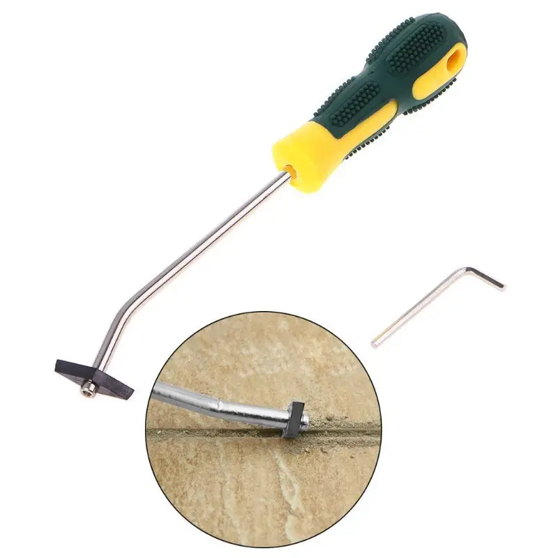 Tungsten Steel Tiles Gap Cleaner Drill Bit Ceramic Tile Grout Remover for Floor Wall Seam Cement Cleaning Hand Household Tool