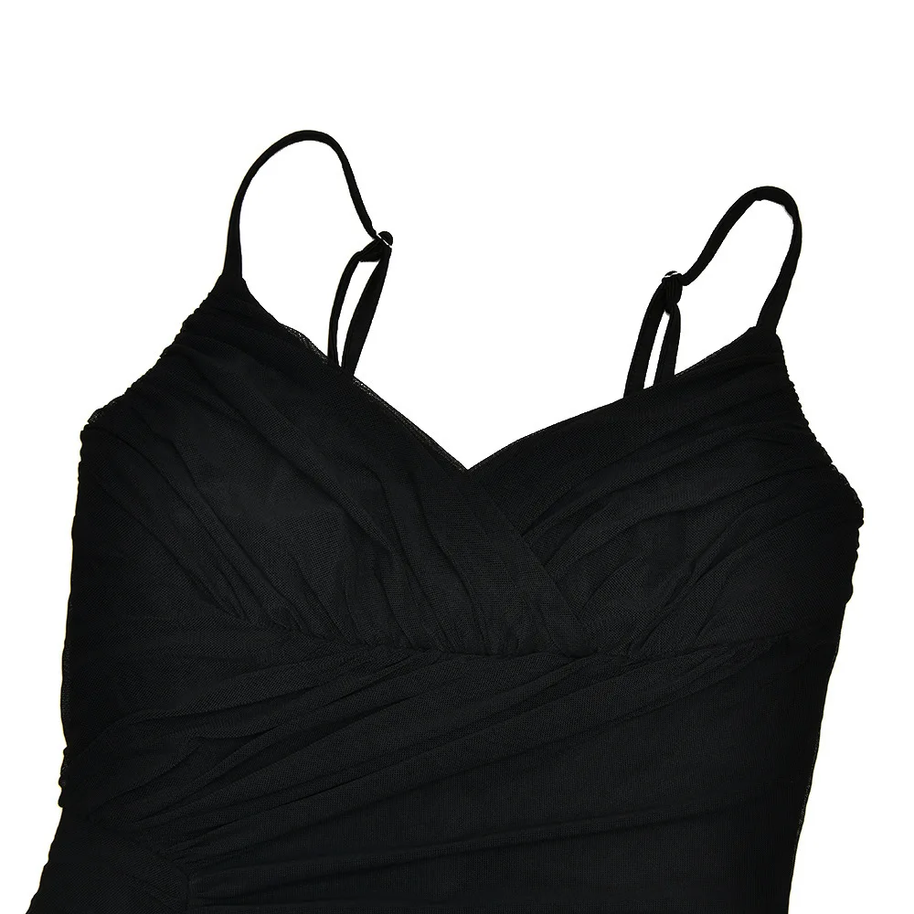 Apprabant mujeres otoño nuevo cuello en V vestido Maxi con tirantes Sexy sin espalda elegante ajustado abertura larga vestido largo con tirantes ropa de fiesta de noche