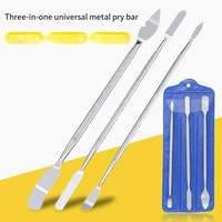Universal Phone Repair Tools Kit Disassembly Blades Pry Opening Tool Metal Crowbar Disassemble Kit Phone Spatula Hand Tools Set