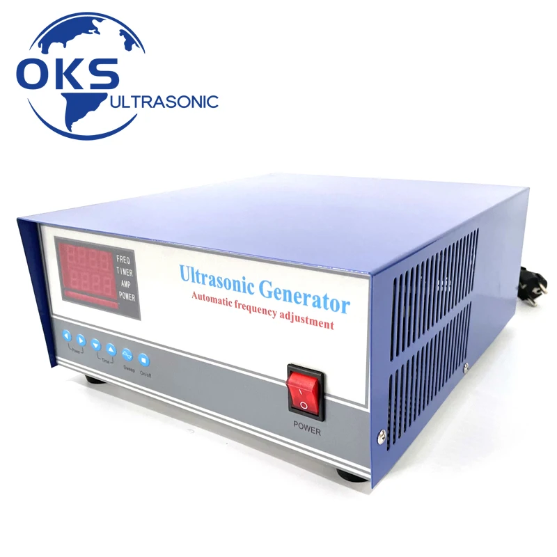 

80KHZ 1200W High Frequency Digital Ultrasonic Electrical Generator For Cleaning Electronic Parts