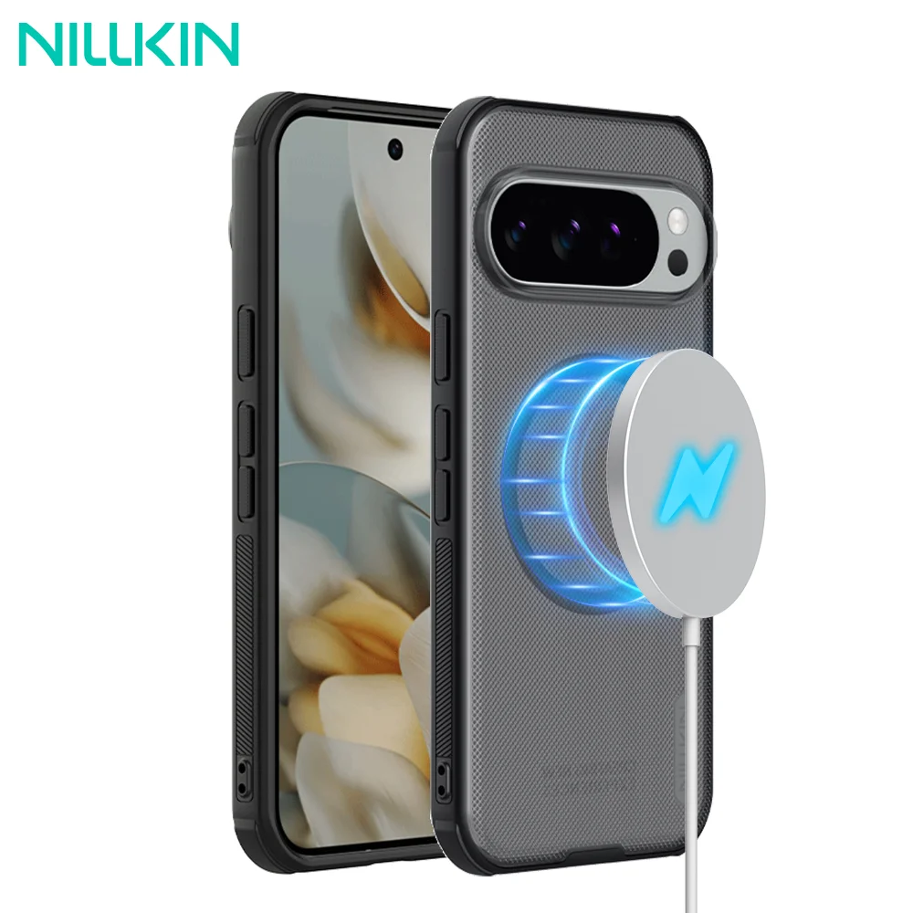 

For Google Pixel 10 Pro XL MagSafe Case NILLKIN Frosted Shield Pro PC Hard Back Cover for Google Pixel 10/10 Pro Magnetic Case