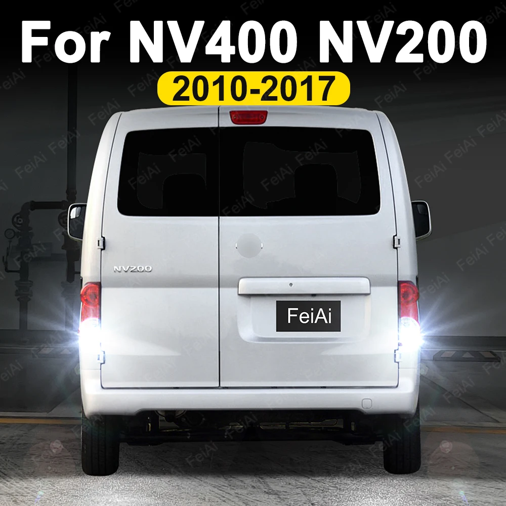 

For Nissan NV400 X62 NV200 LED Reverse Lights 2010 2011 2012 2013 2014 2015 2016 2017 Backup Bulbs Reversing Light Super Bright
