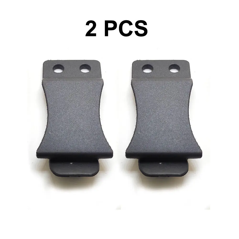 

2 Pack Black plastics Belt Clips with Screws for Kydex Holster