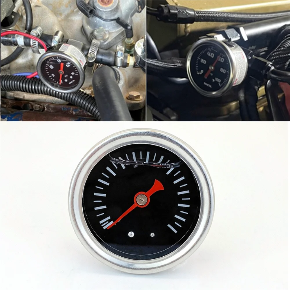 For For Scokd Car Oil Pressure Gauge Universal Automotive Engine Dashboard Meter Accurate PSI Monitoring Device Tool
