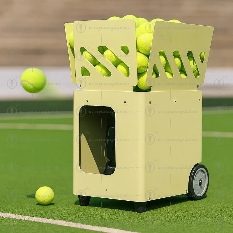 Portable Professional Dual Sport Training Equipment Adjustable Ball Speed and Frequency Tennis Ball Machine