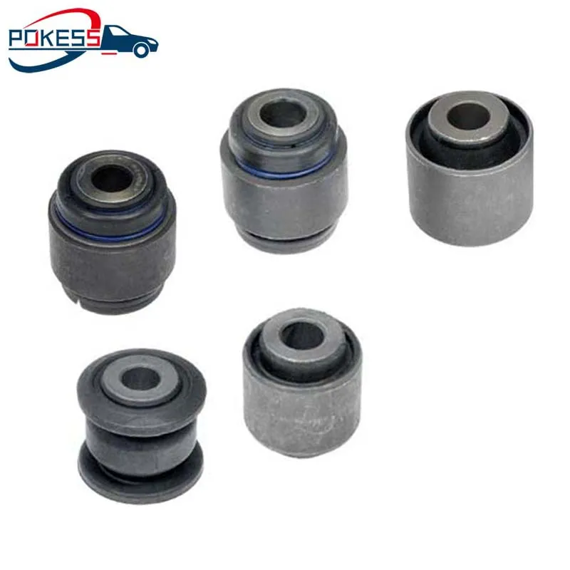 POKESS Suspension Control Arm Bushing Rear Lower Inner For Ford Explorer 2013- Car Accessories DB5Z5B758A 8A8Z5A638B K201541