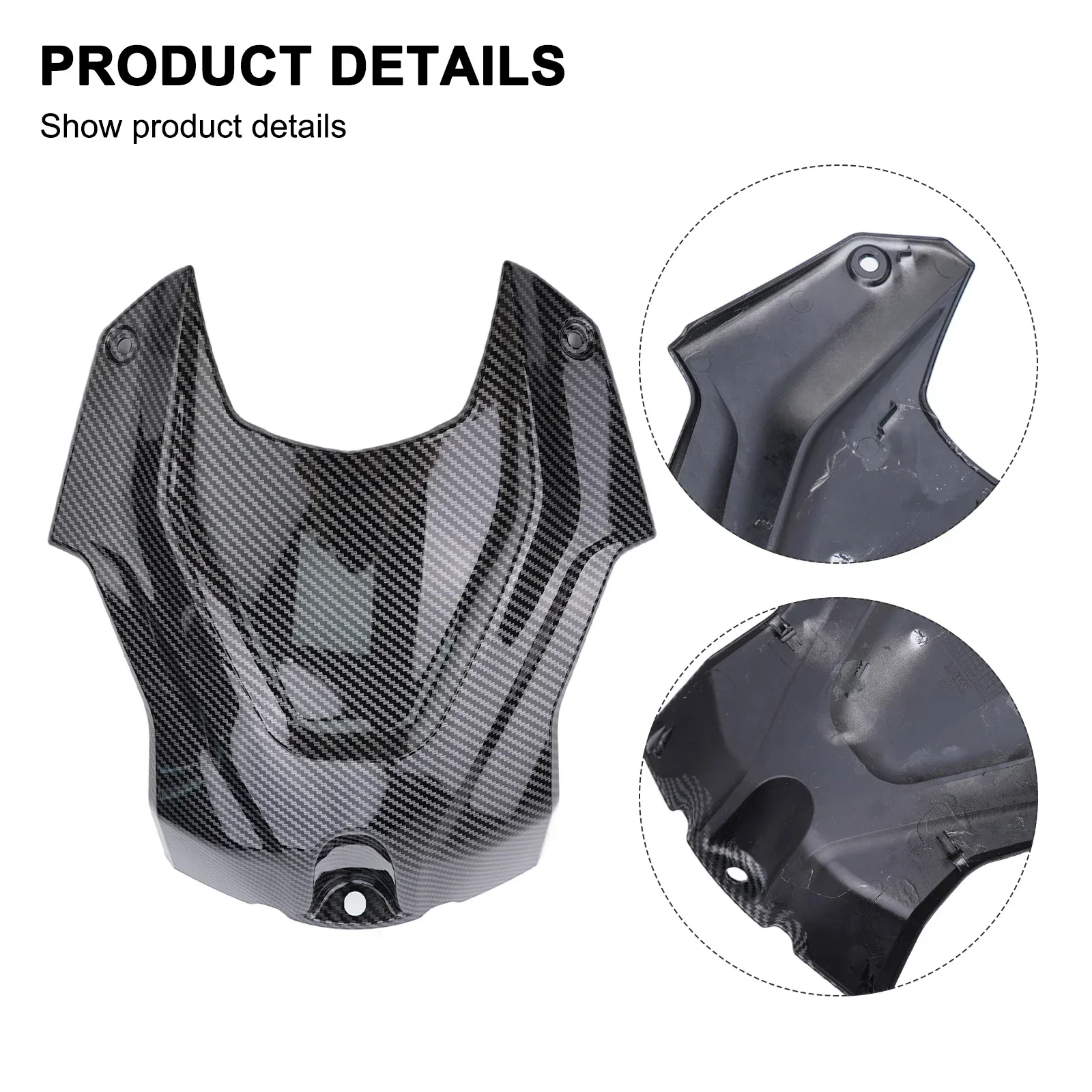 

Motorcycle Front Tank Airbox Cover Protector Fairing For BMW S1000RR M1000RR S1000R M1000R 2021 2022 2023 2024