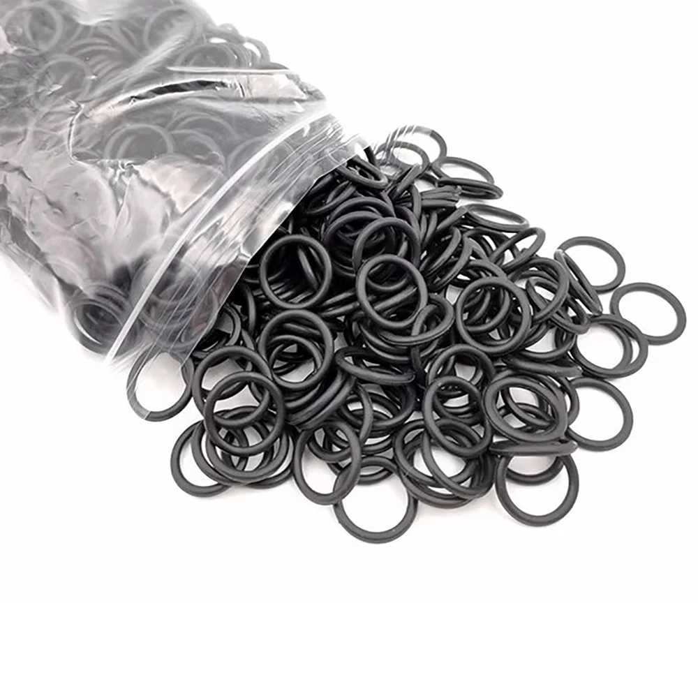 NBR Rubber O Ring Oil Resistance O-Ring Washer Gasket Seals Watertightness Assortment Different Size With Plastic Box Kit Set