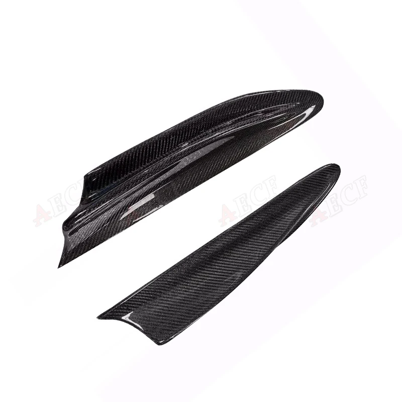 

Front Side Fender Splitter For Toyota GT86 Subaru BRZ 2017-2020 Carbon Fiber Air Vent Spoiler Cover Trim Canard Car Accessories