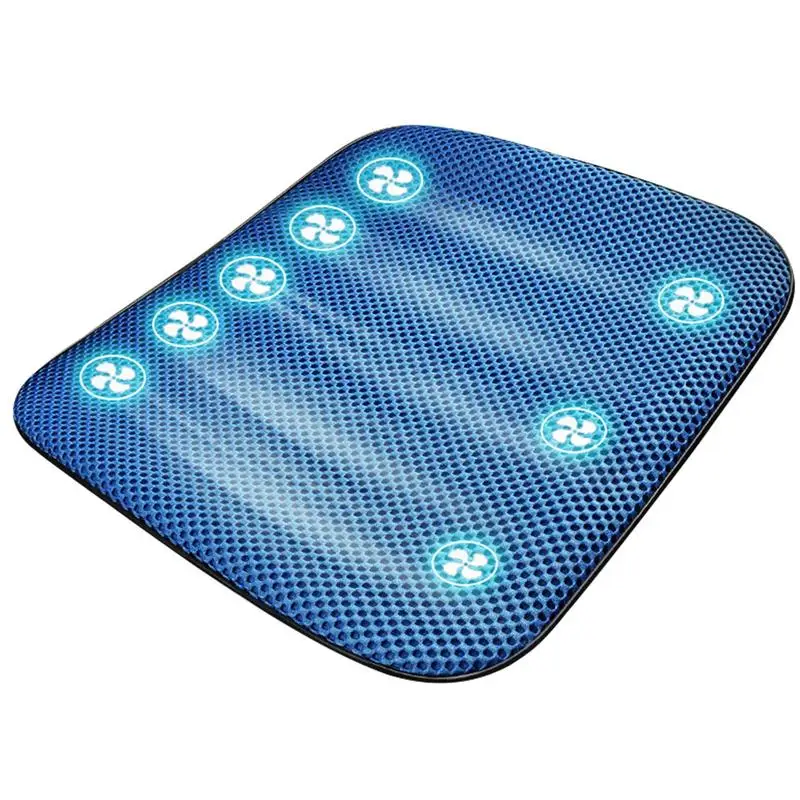 Car Seat Cooling Cushion Pad Auto Cooler Seat Cushion Breathable Seat Pad USB Interface Car Cooler Seat Pad For Car Truck SUV