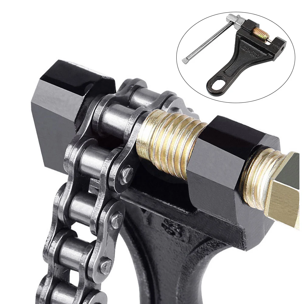 Repair Tools 420-530 Chain Breaker Cutter For Motorcycle Bike ATV Universal Link Splitter Pin Remover Carbon Steel Spanner