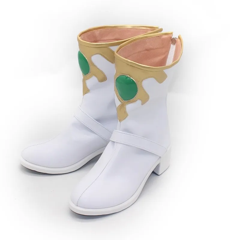 Anime hououji fu cosplay sapatos femininos festa cavaleiro mágico rayearth cosplay botas de couro macio do plutônio para festa de halloween casual