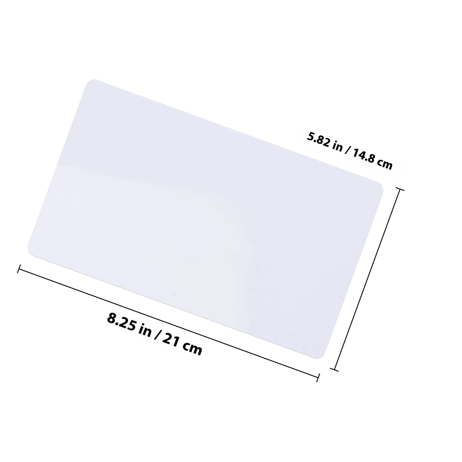 6 قطعة السبورة المغناطيسية الصغيرة A5 لوحة المسح الجاف قابلة لإعادة الاستخدام المحمولة للثلاجة المنزل مكتب المدرسة مذكرة لوحة المسح الجاف #3