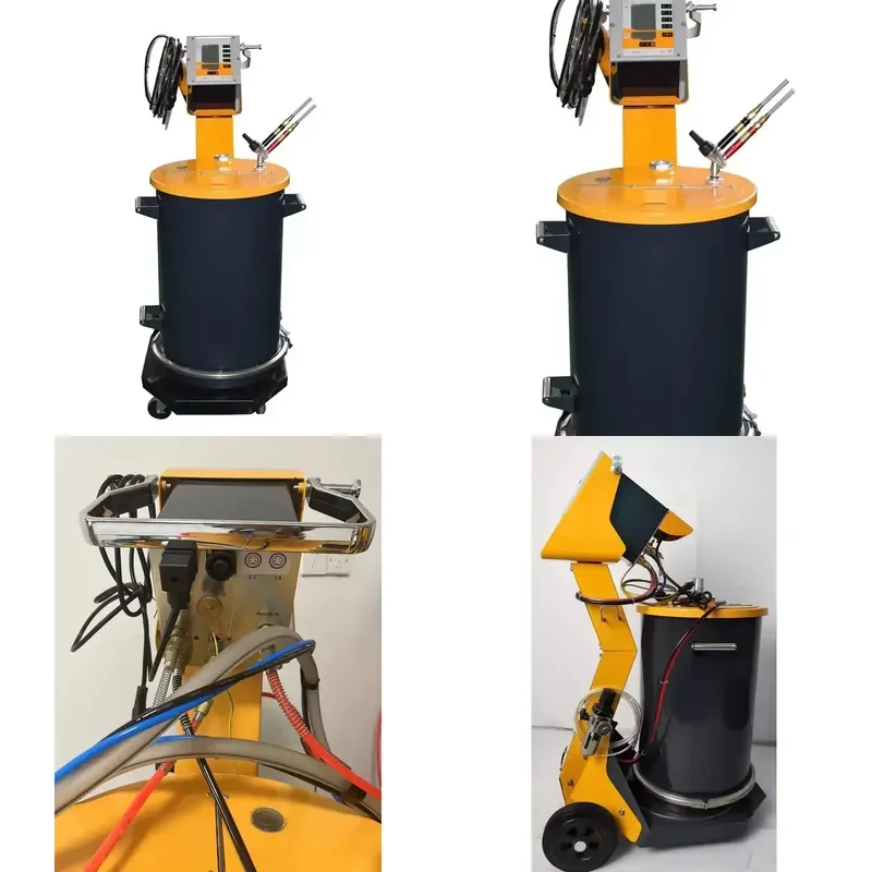 for HXC-2-2 Professional Electrostatic Metal Powder Spraying Machine Surface Coating Spray Gun Pump for Steel Assembly Line