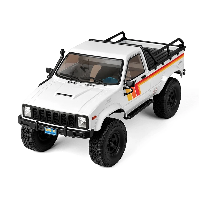 RGT EX86110 V2 PIONEER II 1/10 Scale Brushed Brushless Motor Crawler Pickup RC Dual Speed Off Road Vehicle Model Adult Toy Gift