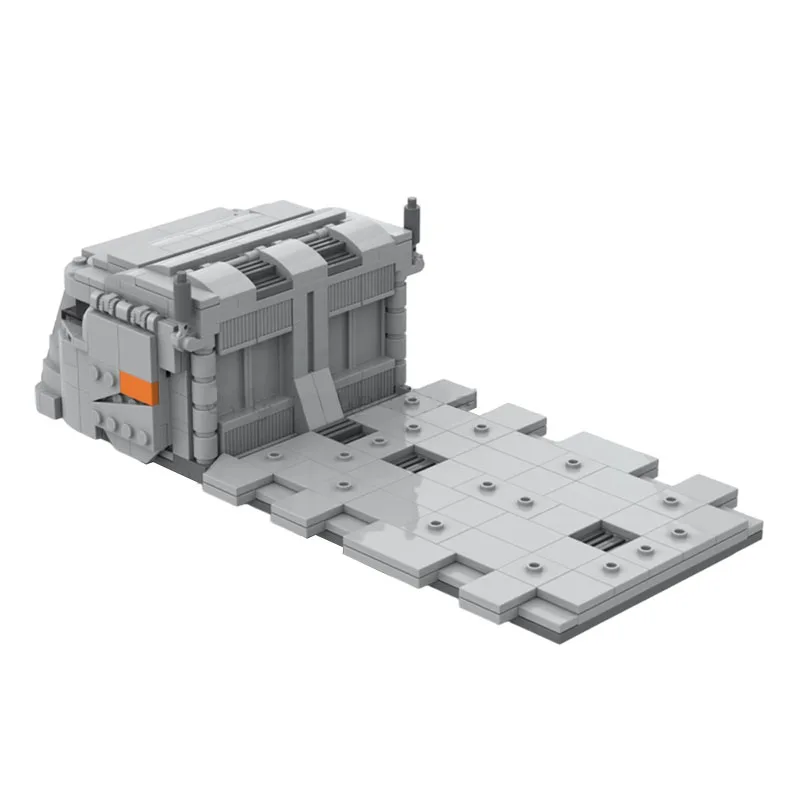410 SZTUK NOWY Imperialny Transportowiec Logistyczny Modularny Model Kosmicznych Wojen MOC Klocki Konstrukcyjne Zabawka do Składania Prezent dla Dzieci i Dorosłych