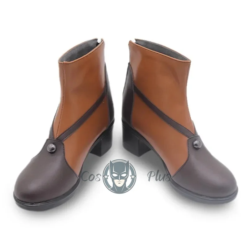 أحذية مونستر هنتر وايلدز ألما التأثيرية أحذية ألما النسائية اللطيفة للحفلات من جلد البولي يوريثان الناعم دعائم الهالوين هدايا العيد