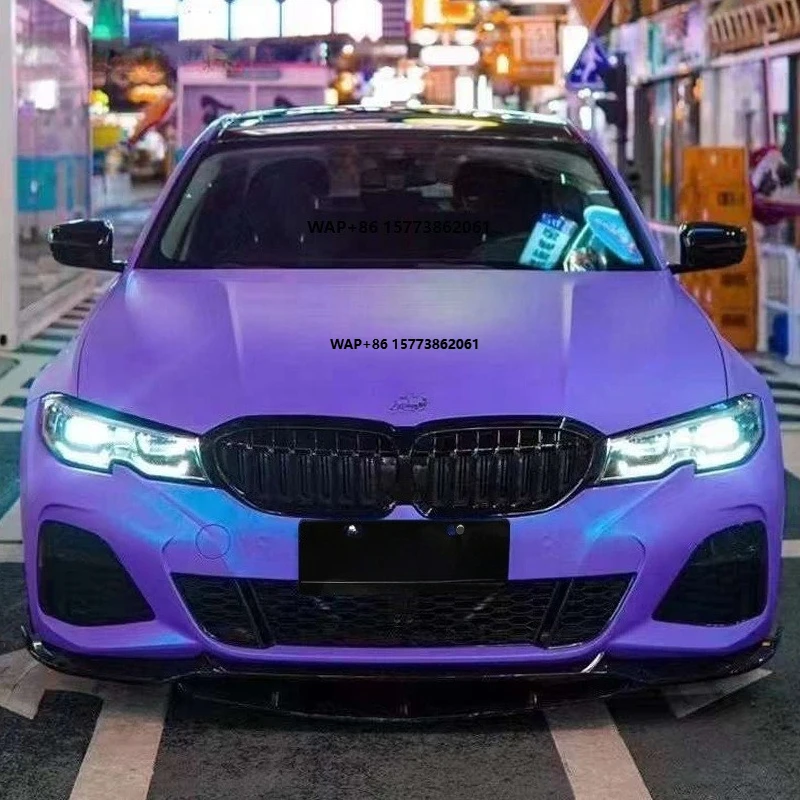 

Blue Glossy Car Body Stickers Wrap Vinyl for All Car Types