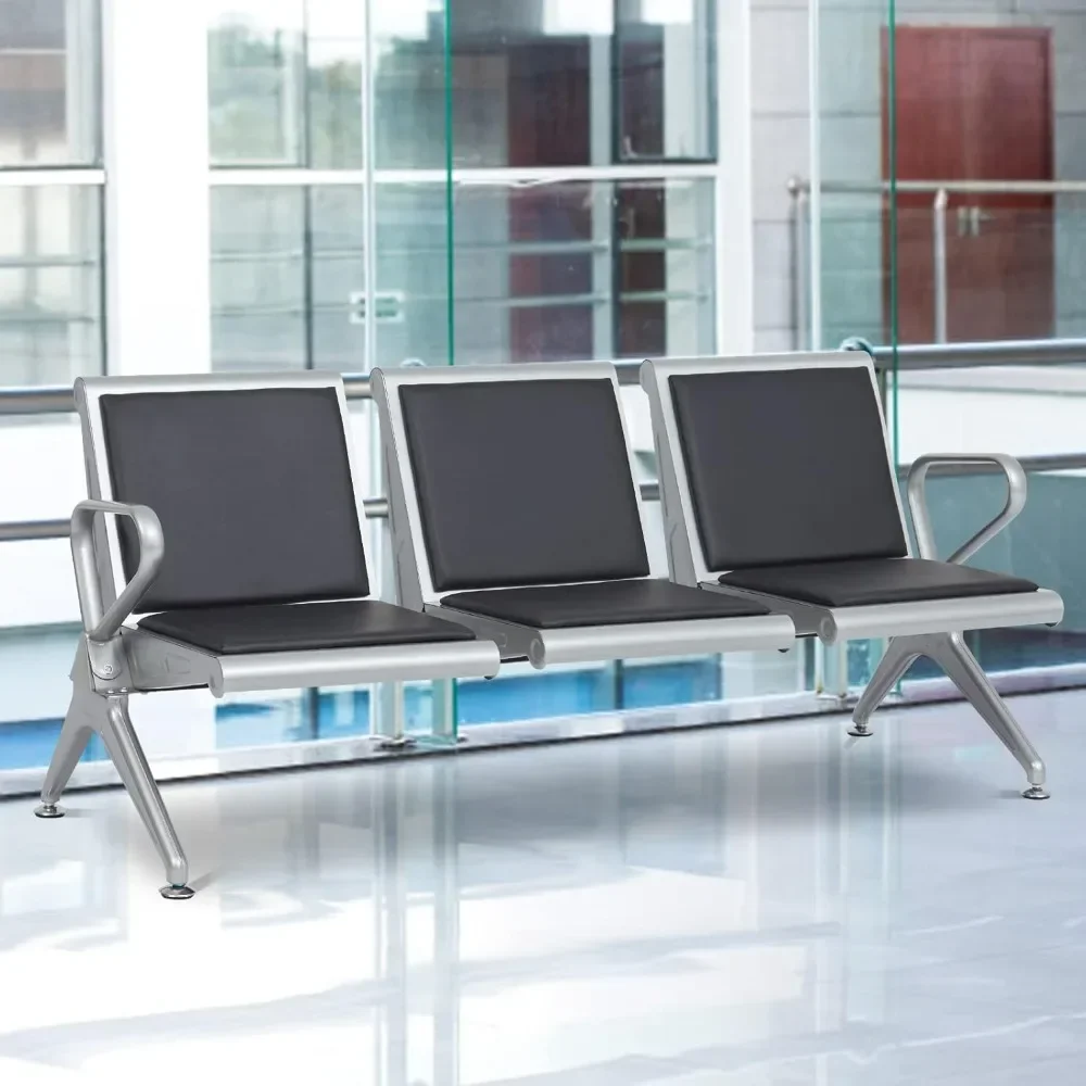 Waiting Room Bench, 3 Seater Reception Chair, Waiting Room Chair, Airport Chairs, Lobby Waitings Chairs, Waitings Bench