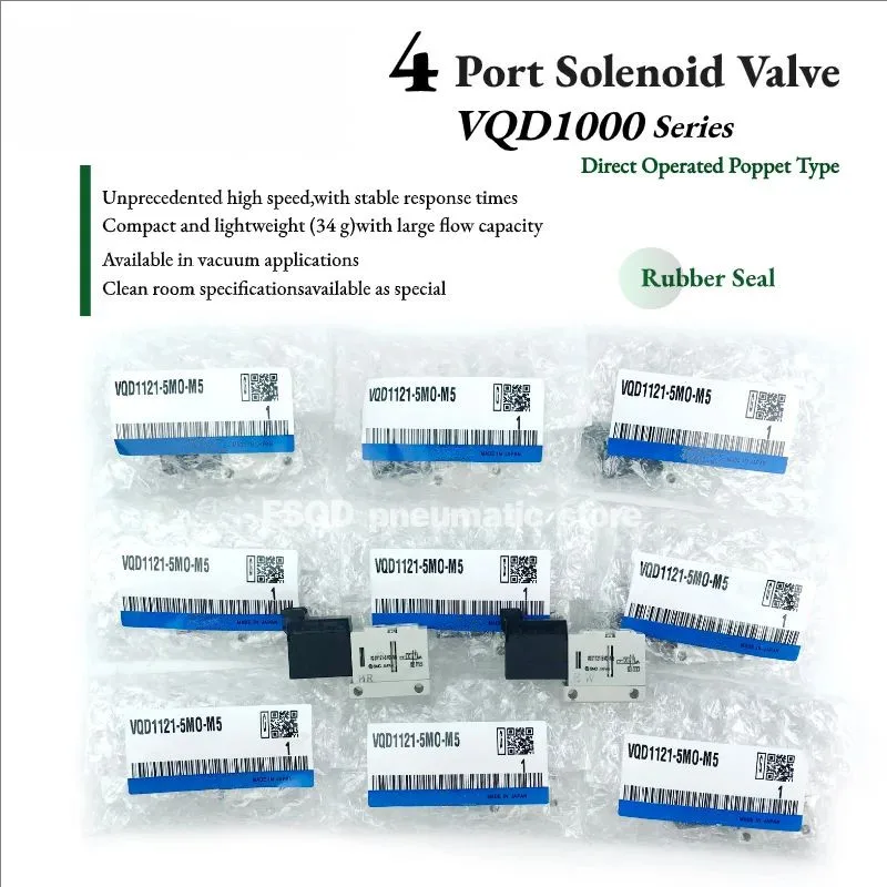 

VQD1121U-5L-M5 VQD1151W-5M VQD1151W-5L VQD1151W-5LO VQD1151W-5MO VQD1151W-5M-M5 Original Solenoid valve VQD Series