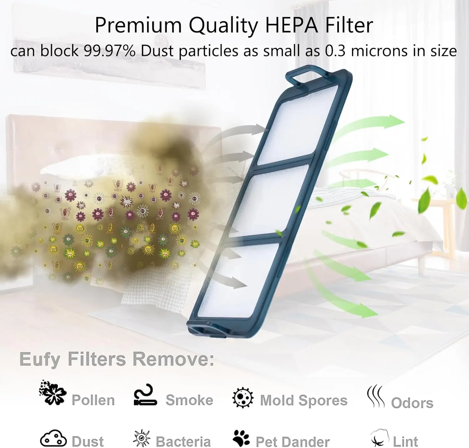 استبدال صندوق الغبار DustBin لـ Eufy RoboVac 11S/ 15C/ 30 جهاز آلي لتنظيف الأتربة قطع غيار الملحقات