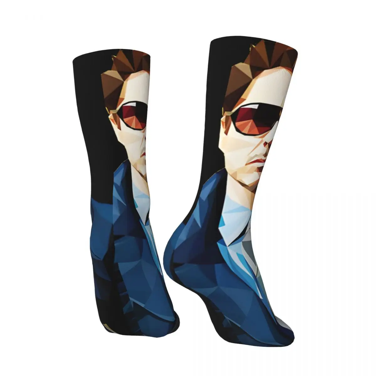 Hip Hop Retro Fans Crazy Men's compression Socks Unisex Marvel Iron Man Harajuku Seamless Printed Funny Novelty Happy Crew