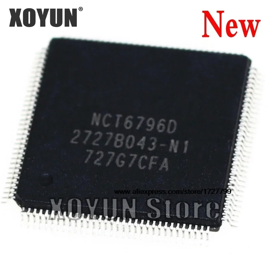 (1piece)100% New NCT6796D QFP-128 Chipset