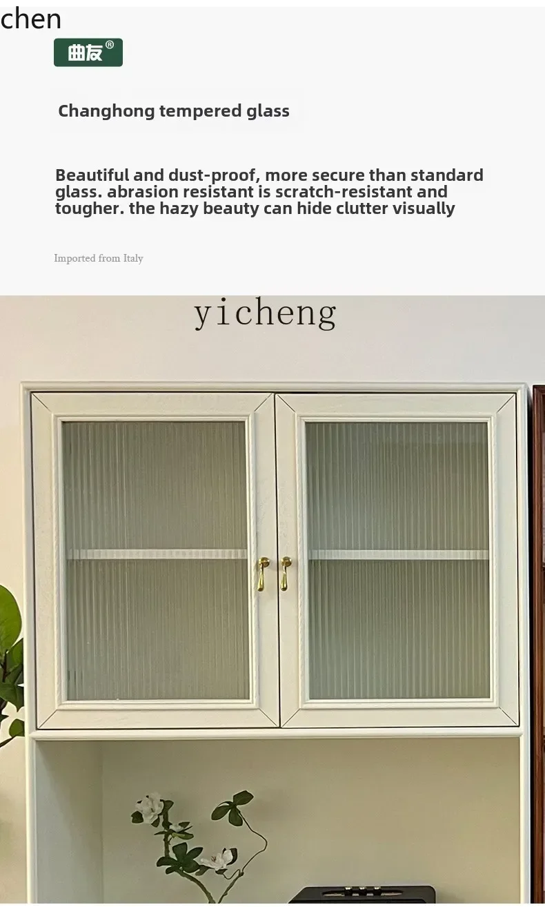 ZMLSolid Wood Bookshelf Household Bookcase Living Room Storage Integrated Wall Dining Side Cabinet