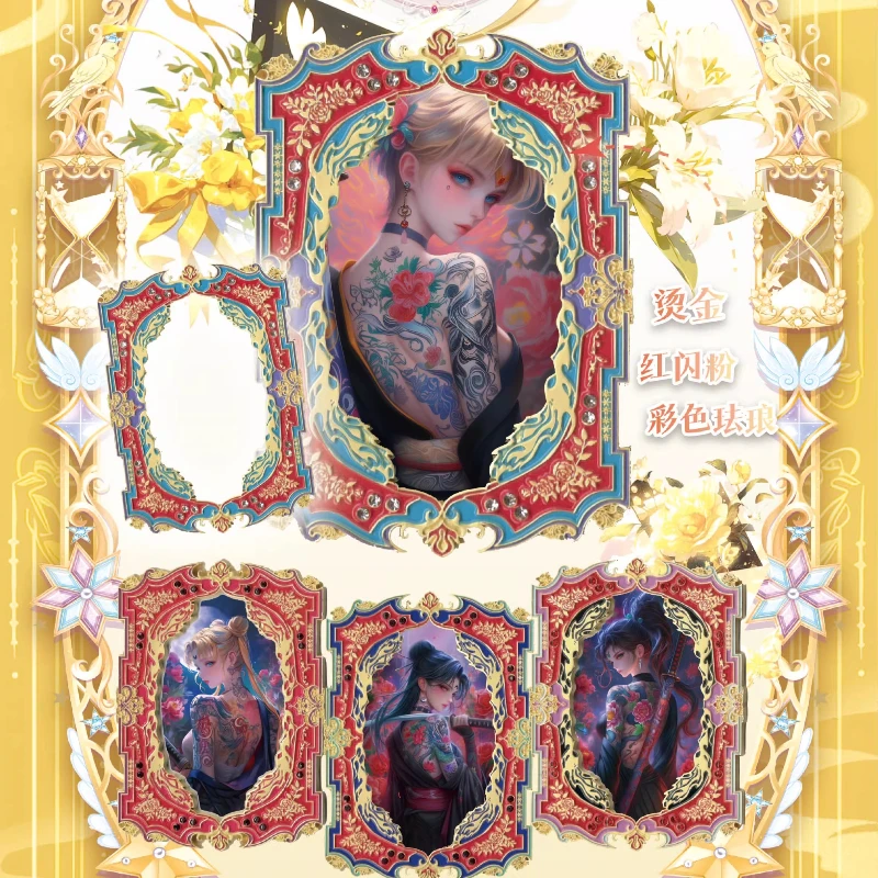 Official Genuine Beauty Warrior Classic Pure Desire Wind Goddess Commemorative Exquisite Collection Card Series