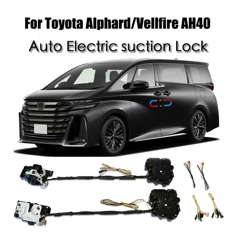 

For Toyota Alphard/Vellfire AH40 Car Soft Close Door Latch Pass Lock Actuator Auto Electric Absorption Suction Silence Closer