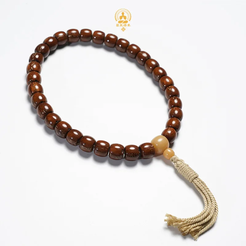 Natural Zi Jin Shu Bodhi Handheld Bracelet 36 Pcs