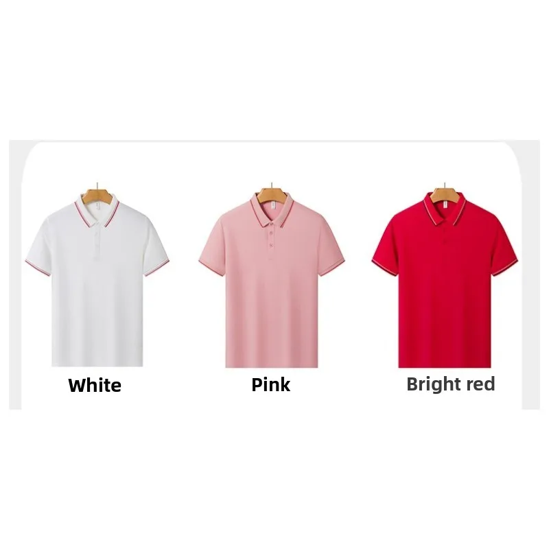 

Couple Outdoor Cycling Sport Lightweight Breathable Casual Collar Short Sleeve Top Summer Fashion Trend Quick Drying Polo Shirt