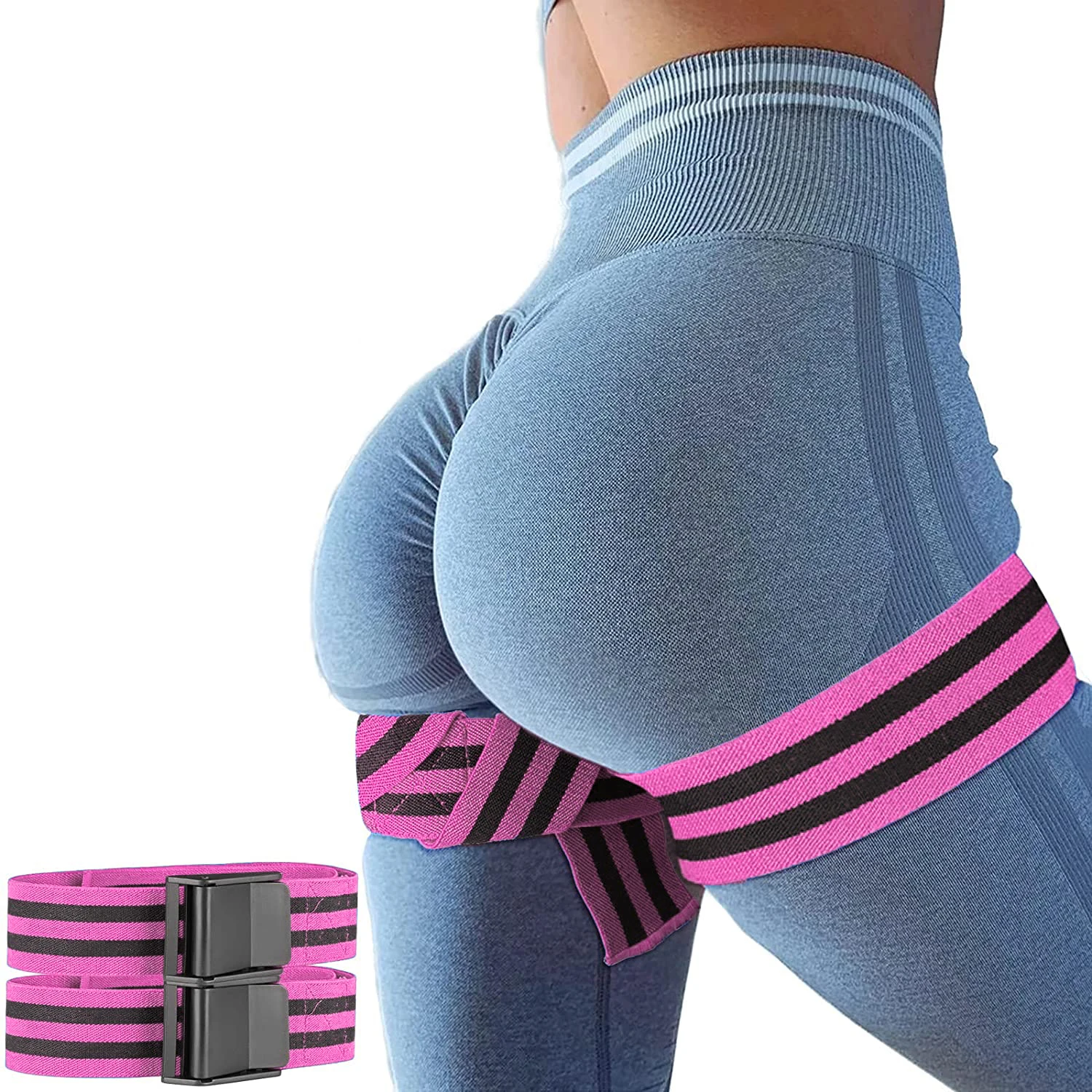 Bfr Occlusion Bands for Women Female Gym Booty Bands Workout Fitness Equipment Resistance Bands