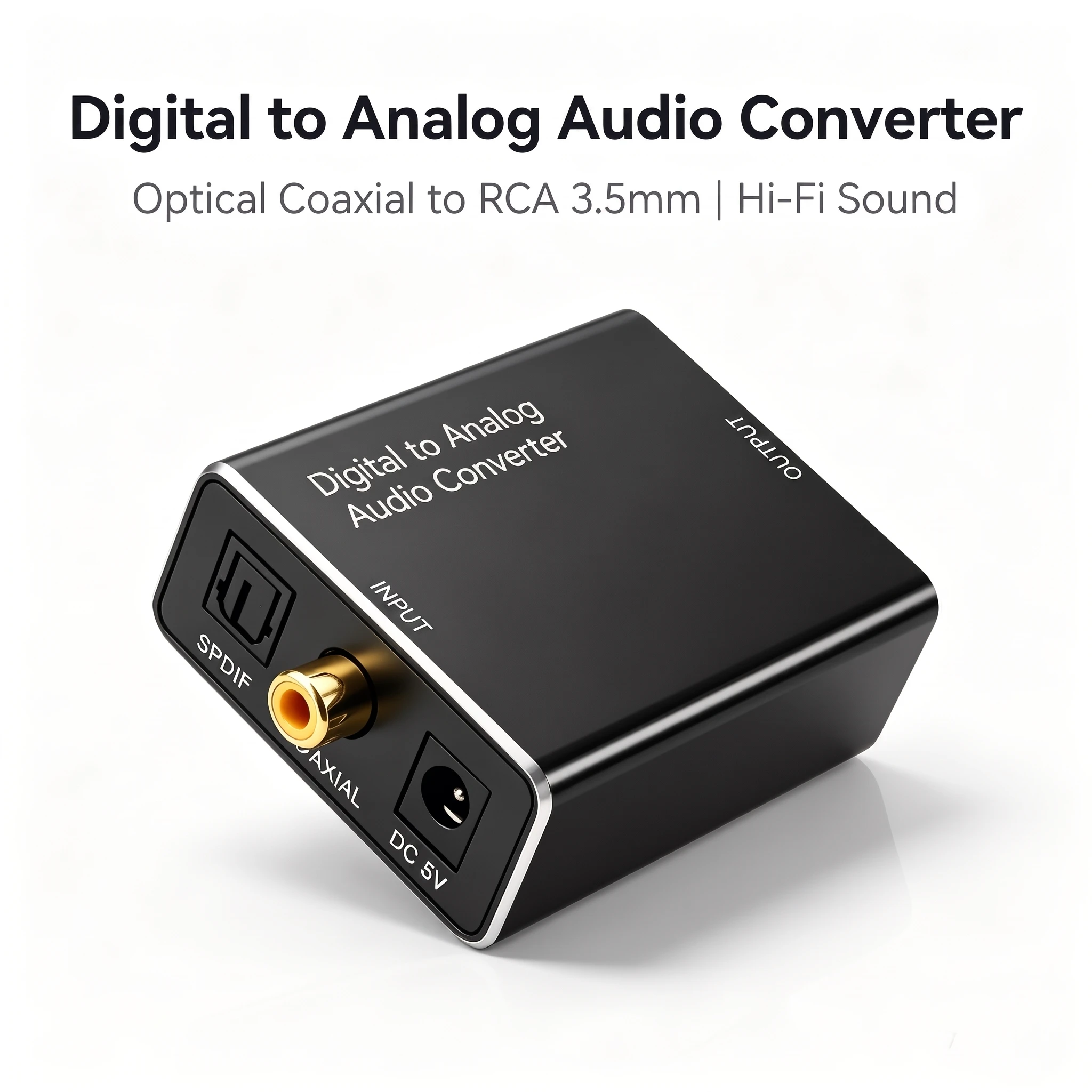 Home Cinema Qualité - Convertisseur audio numérique-analogique DAC Hi-Fi de