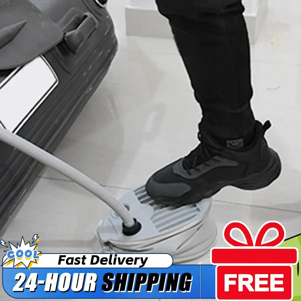 

5L Boat Foot Pump High Volume Portable Inflatable Air Pump Anti-Slip Foot Air Pump for Inflatable Boats Beds Swimming Rings
