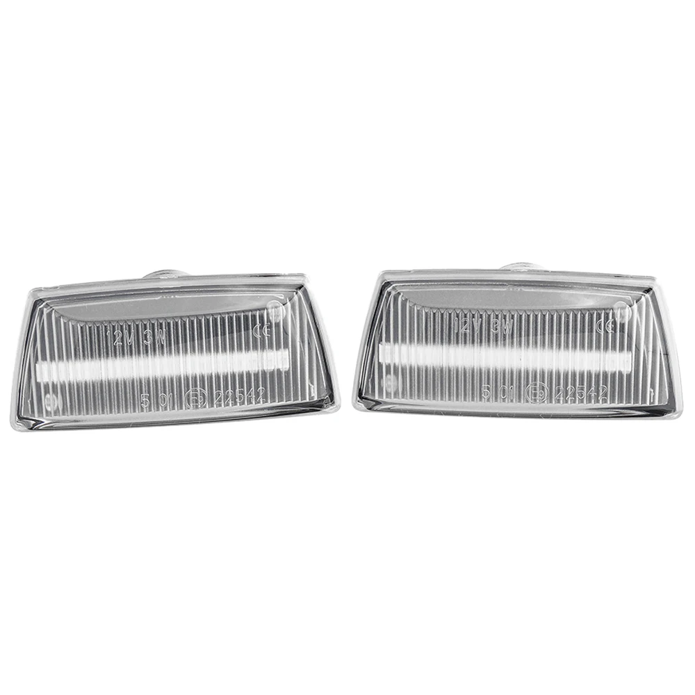 2Pcs LED Side Marker Lights 12V Car Turn Signal Light Panel Lamp for Vauxhall for