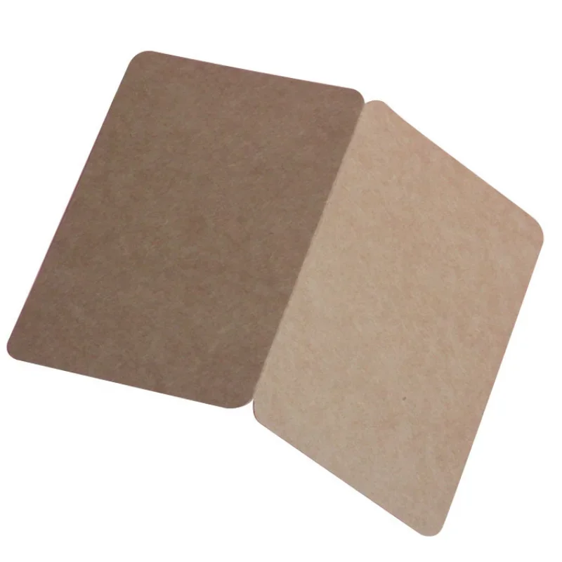 10pcs/lot Kraft Paper Blank Greeting Cards Folding Type Multi-purpose Hard Paper Card Christmas Wedding Blessing Card