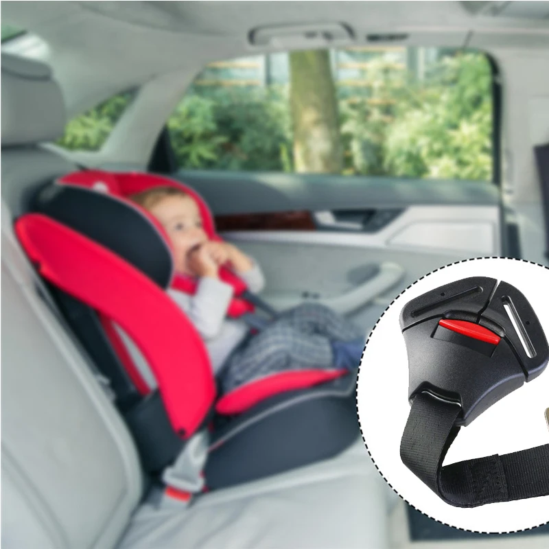 Car Baby Safety Seat Clip Fixed Lock Buckle Seat Safe Belt Strap Harness Chest Child Clip Buckle Latch Toddler Clamp Protection