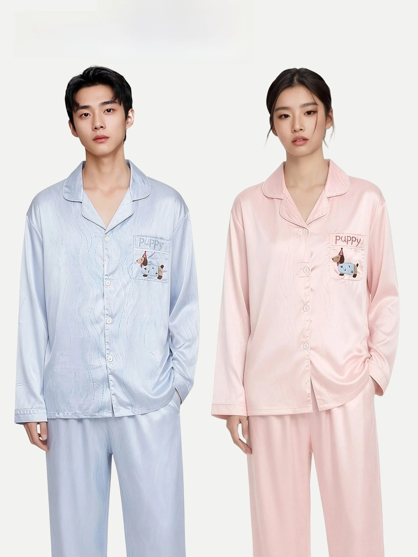 pijama-de-seda-helada-pinkbread-de-manga-larga-para-parejas-ropa-de-casa-de-verano-para-mujer-pantalones-de-pierna-recta-de